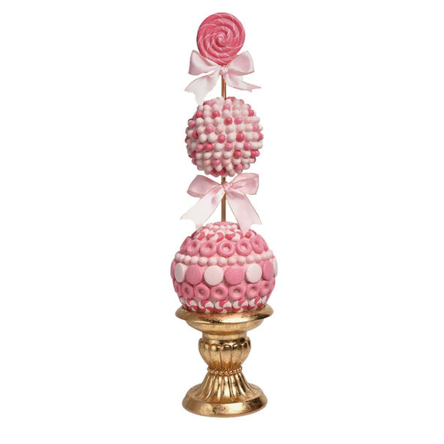 December Diamonds Pink/ Gold Candy Topiary