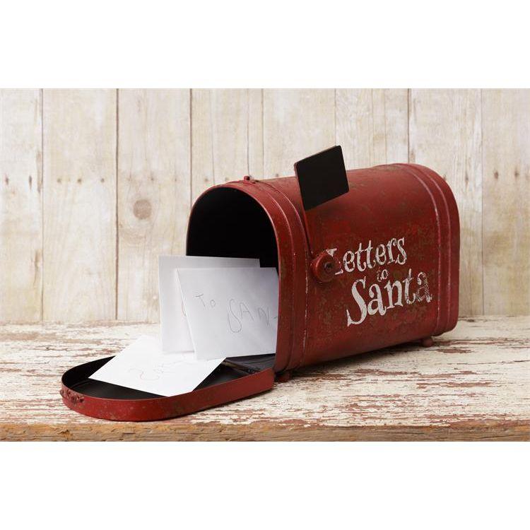 Audrey's Your Heart's Delight Mailbox - Letters To Santa, Metal by Audrey