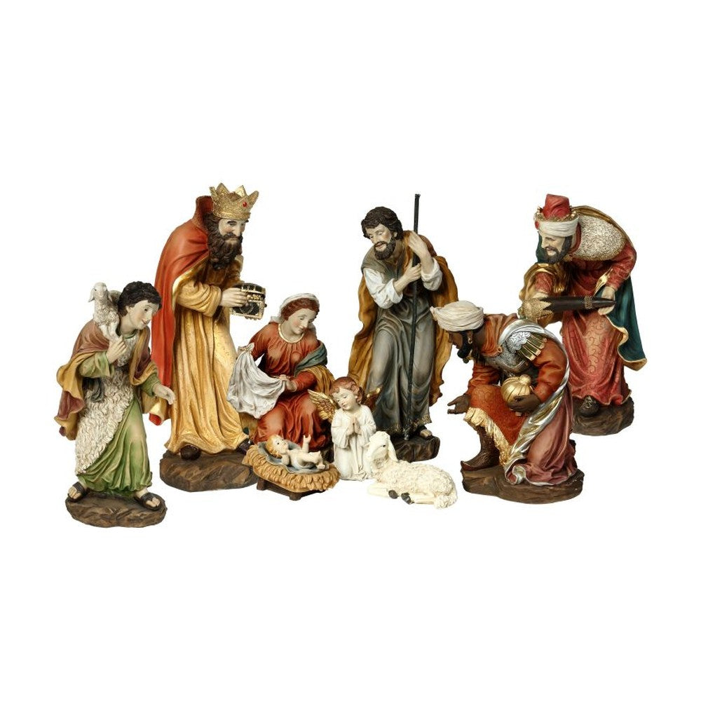 Mark Roberts Christmas 2016 Angelic Nativity Figurine, Set of 9, 5-24 inches