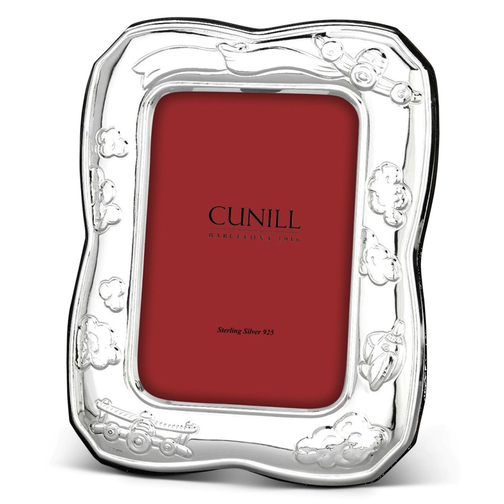 Cunill .925 Sterling Airplane 3.5x5 Picture Frame