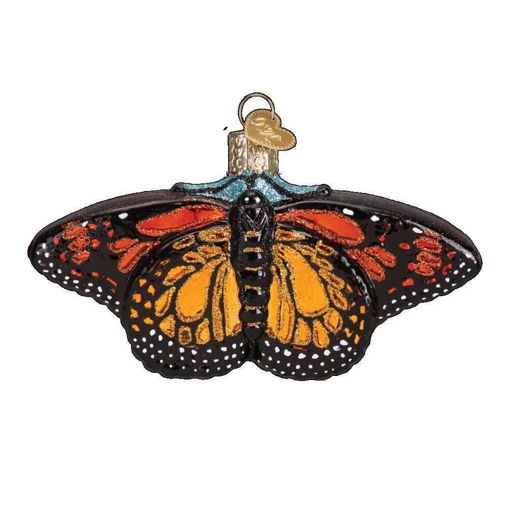 Old World Christmas Monarch Butterfly Ornament