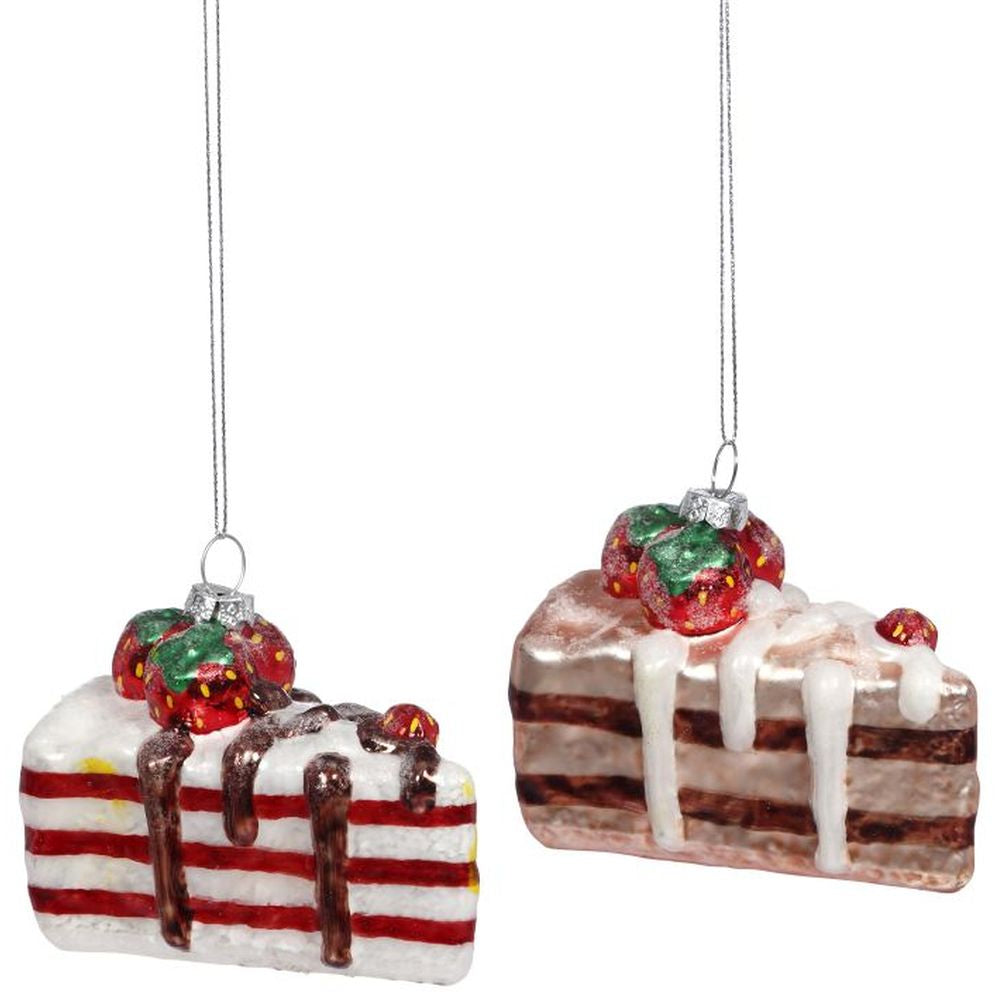 Mark Roberts 2022 Sweet Cake Ornament, Assortment Of 2 4 Inches