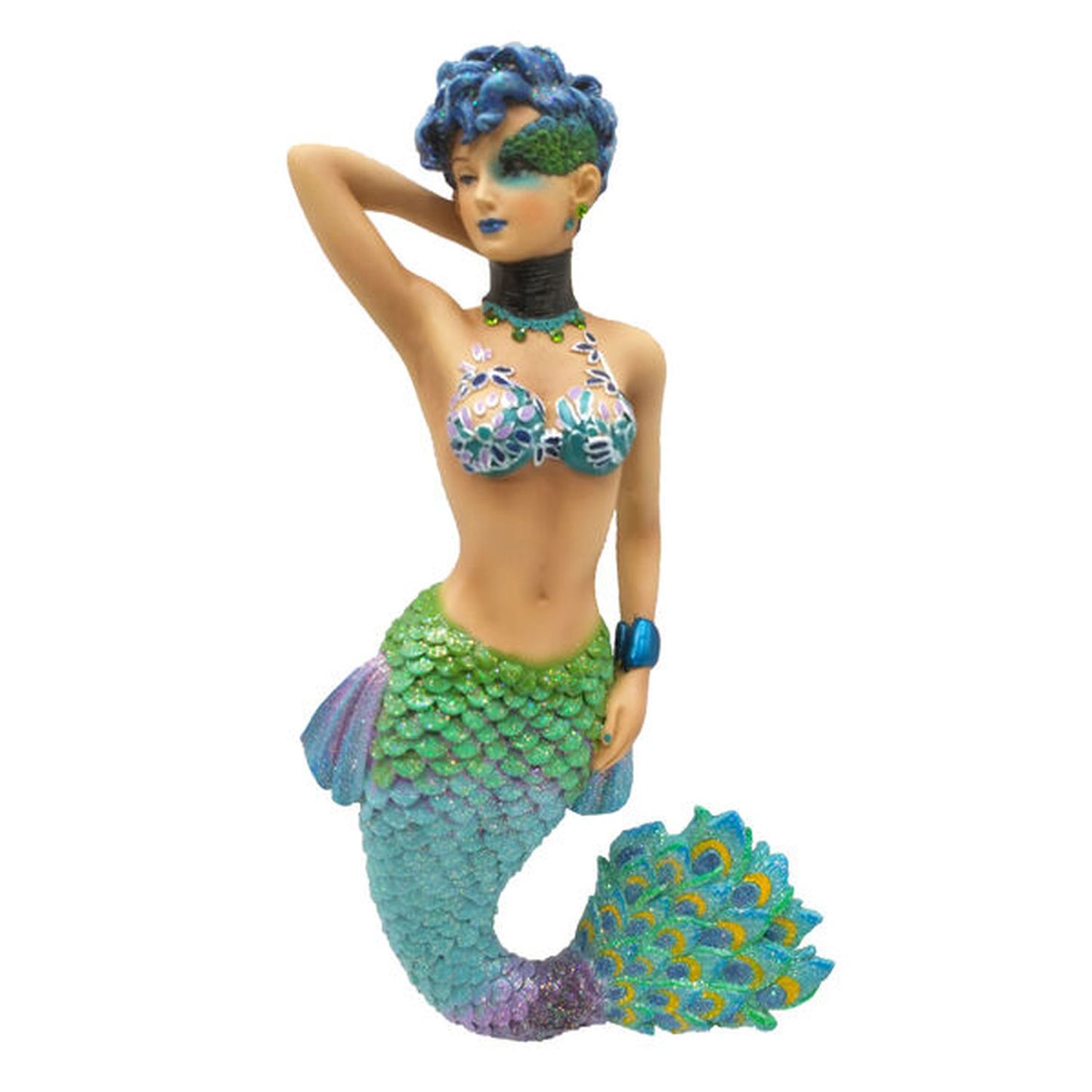 December Diamonds Mermaids Collections - Sapphire Figurine