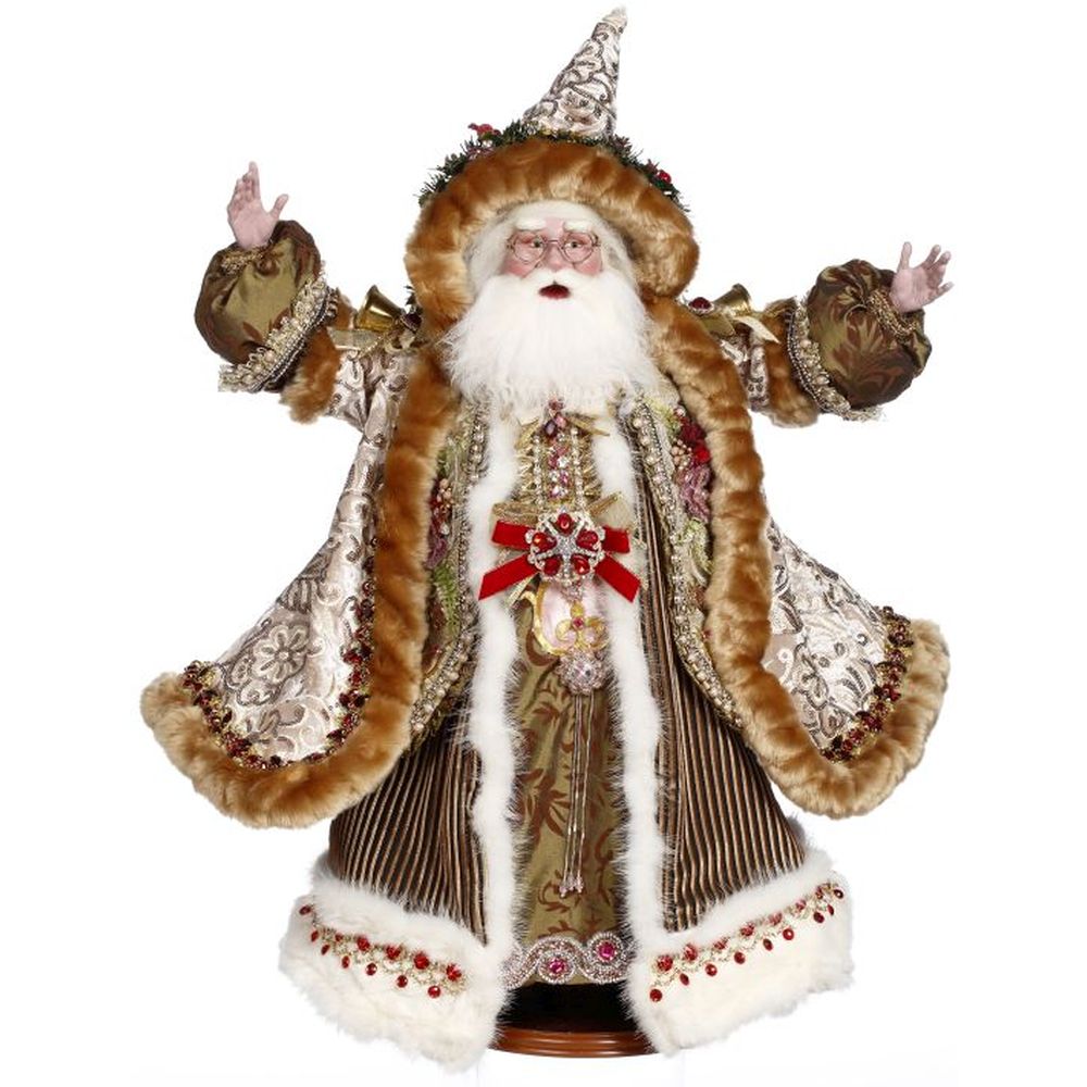 Mark Roberts Christmas 2023 Old World Santa Figurine - 26 Inches