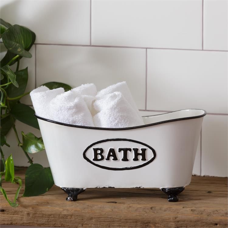 Your Heart's Delight Bath Tub, White