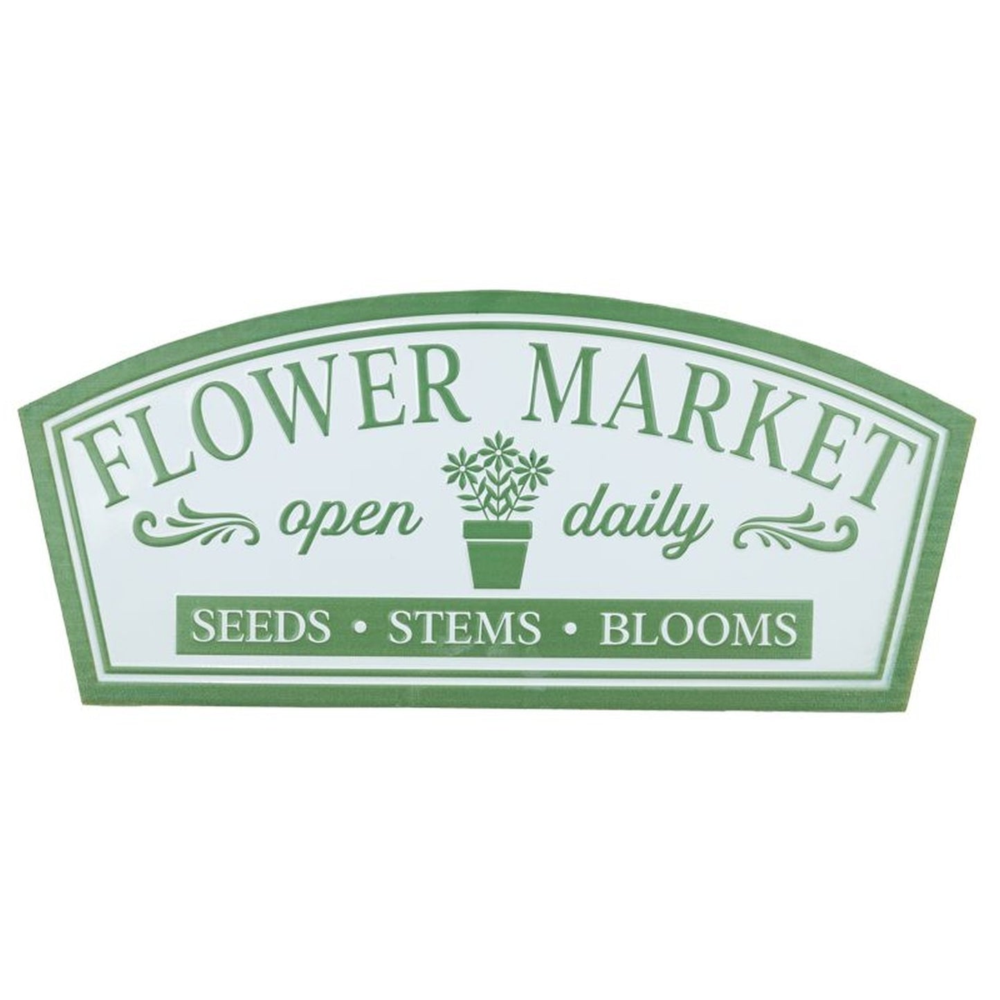 Hanna's Handiworks Open Flower Market Sign