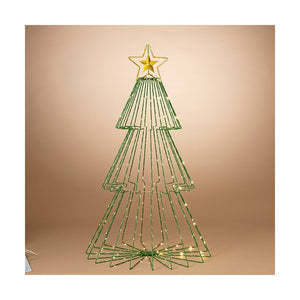 Gerson Companies 41-inch Metal Wire Collapsible Tree with Remote Control