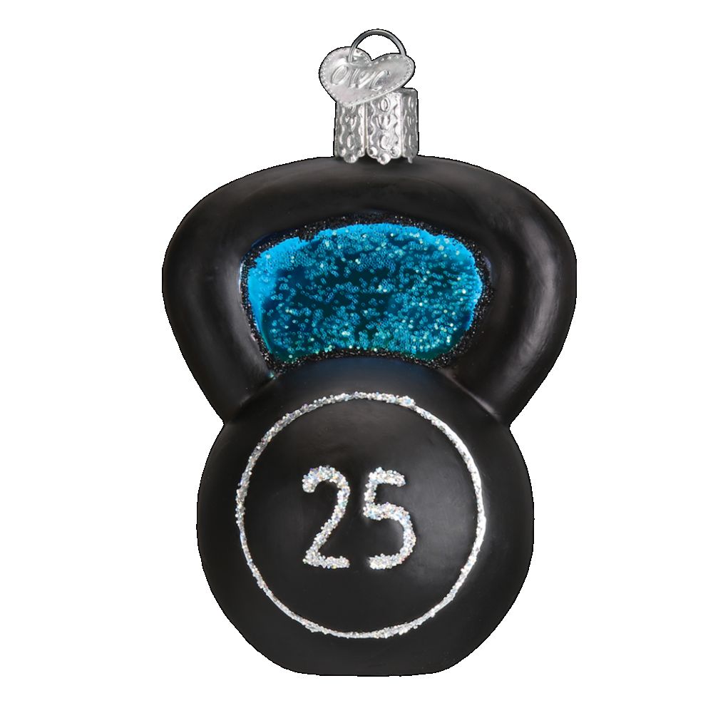 Old World Christmas Kettlebell Weight Ornament