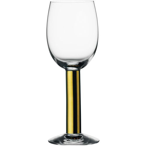 Orrefors Nobel Universal Beer Glass, Glass, Gold