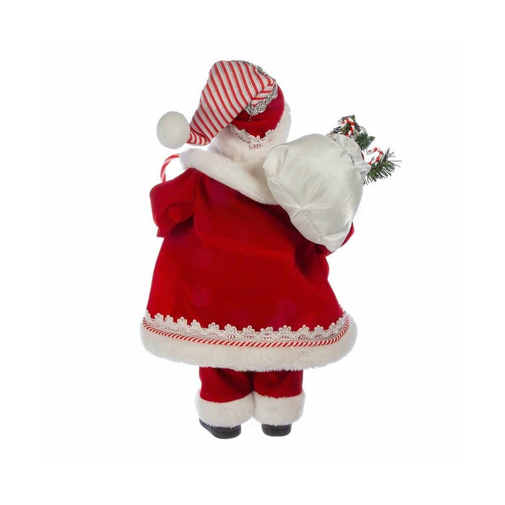Kurt Adler 17.5" Kringles Peppermint Santa