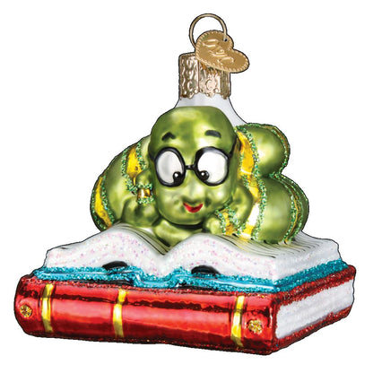 Old World Christmas Bookworm Ornament