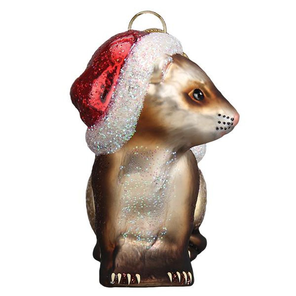 Old World Christmas Christmas Ferret Ornament