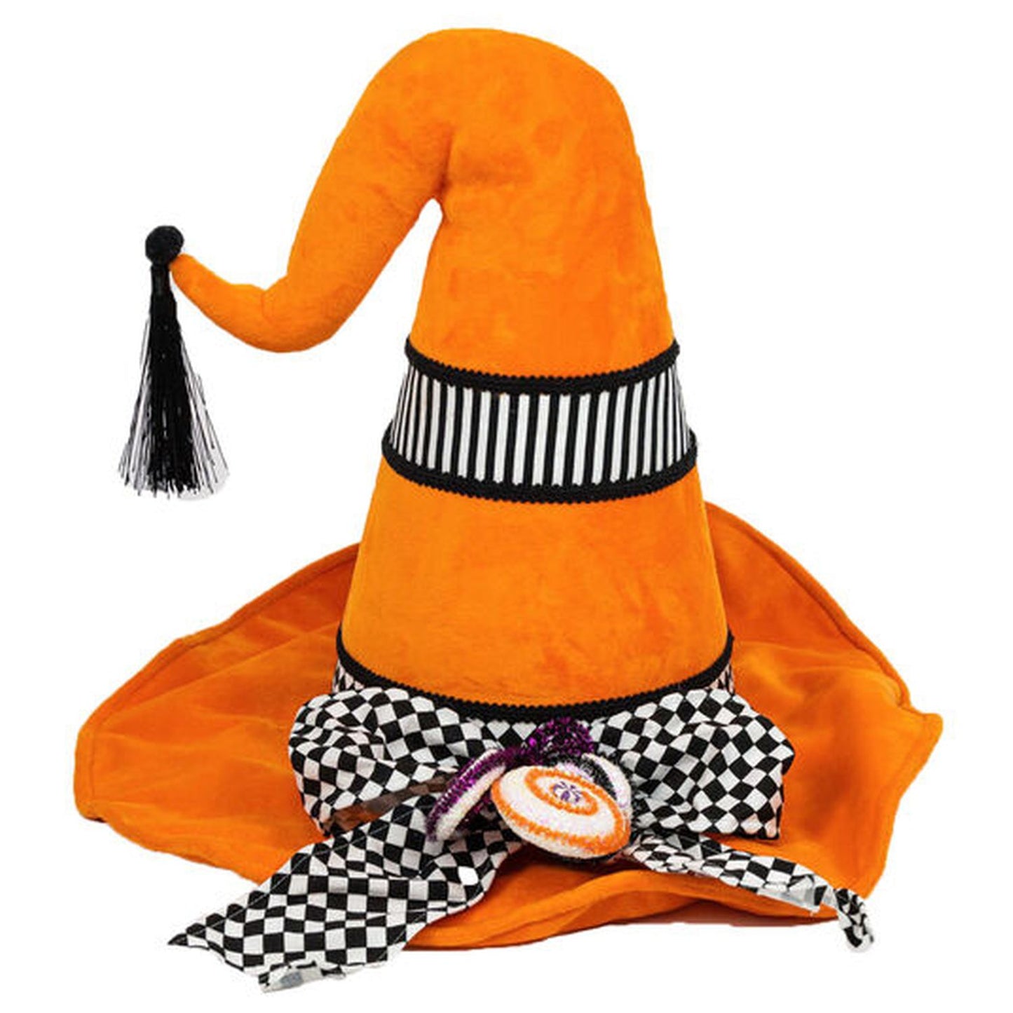 December Diamonds 19" Orange Witch Hat