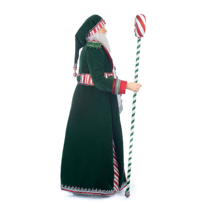 Katherine's Collection 2023 Peppermint Palace 32-Inch Papa Peppermint Doll Green