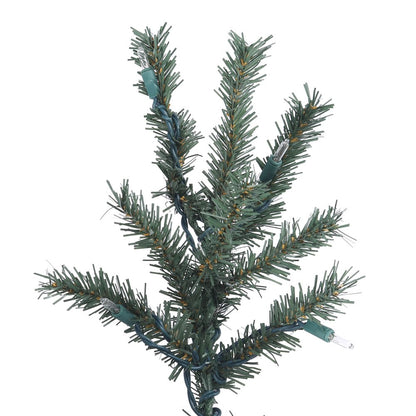 Vickerman 6' Natural Bark Alpine Christmas Tree, Warm White LED Lights