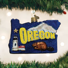Load image into Gallery viewer, Old World Christmas State Of Oregon Ornament