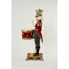 Load image into Gallery viewer, Katherine&#39;s Collection 2022 Twelve Days Nutcracker Drummer Drumming Figurine 48&quot;