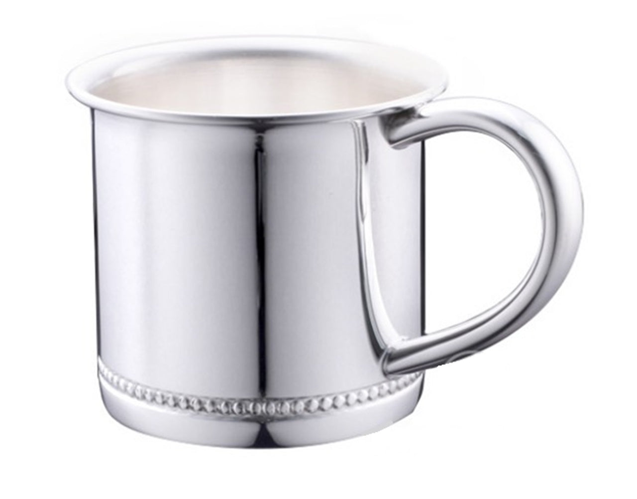 Cunill Silverplated Beaded Baby Cup