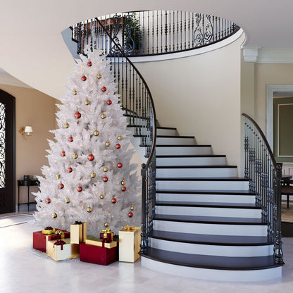 Vickerman 3.5' Sparkle White Spruce Artificial Christmas Tree, Unlit