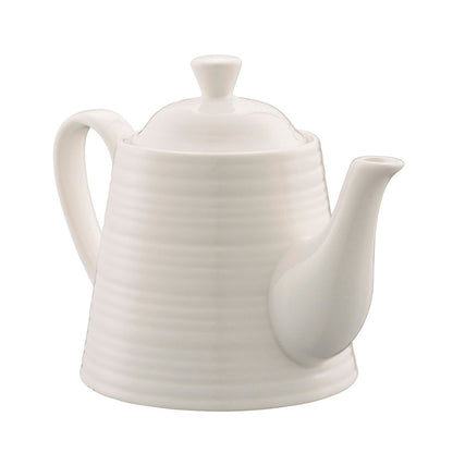 Belleek Ripple Teapot for One
