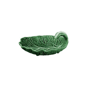 Bordallo Pinheiro Cabbage Leaf with Curvature 18.5 Natural, 7"
