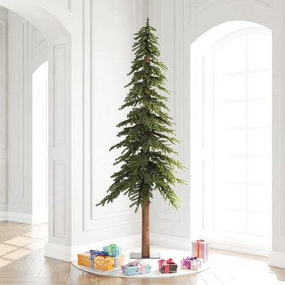 Vickerman 9' Natural Alpine Artificial Christmas Tree Unlit, PVC