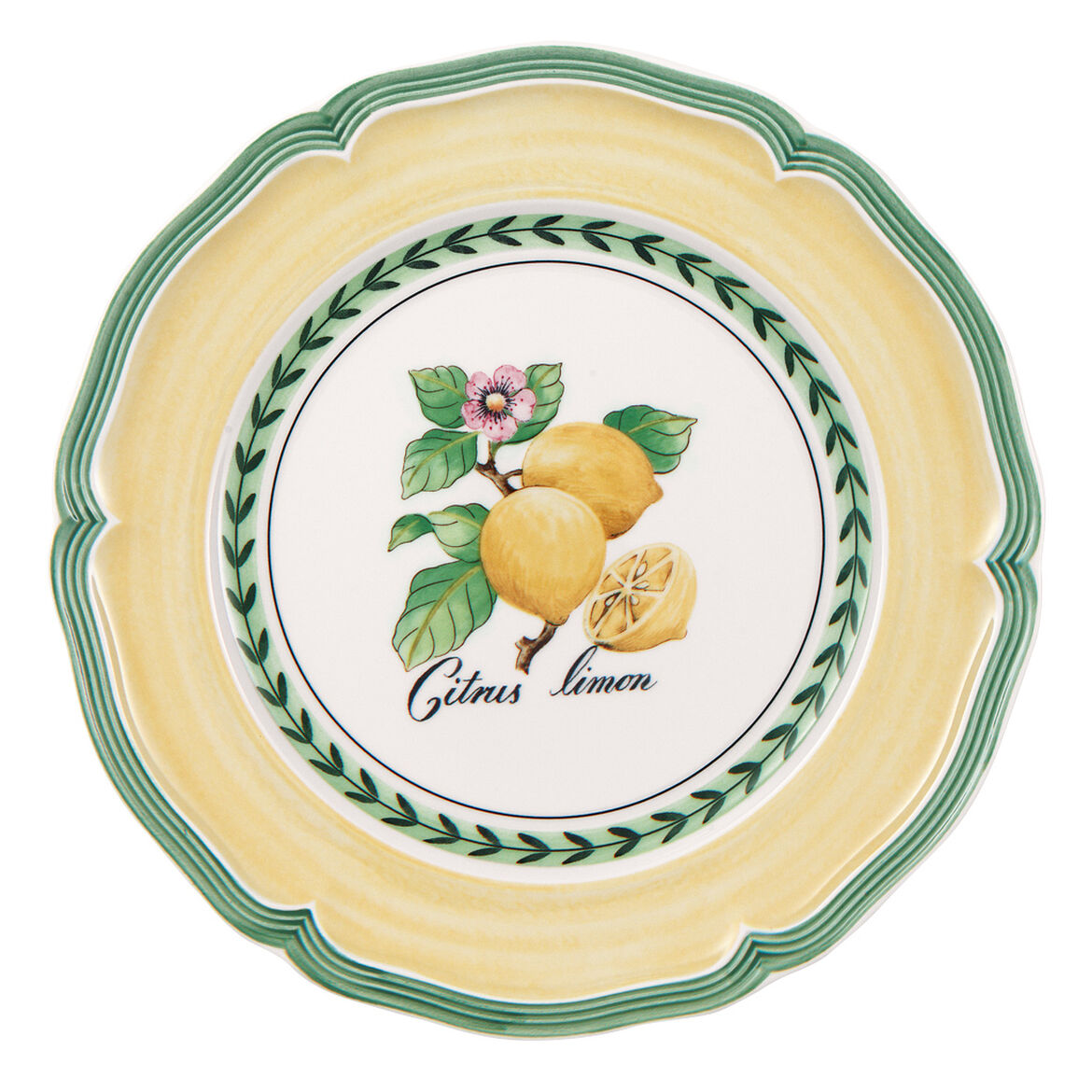 Villeroy & Boch French Garden Valence Lemon Salad Plate, Set Of 6