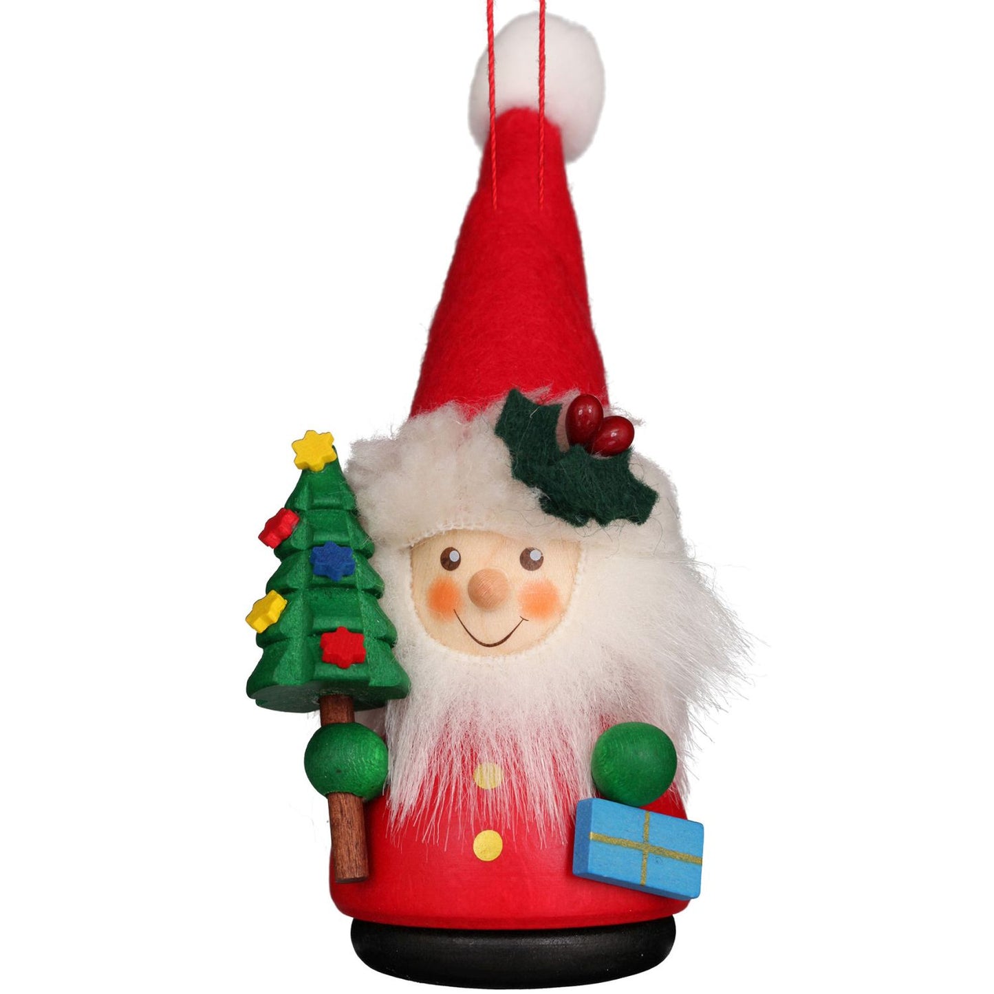 Alexander Taron Christian Ulbricht Ornament - Santa With Christmas Tree
