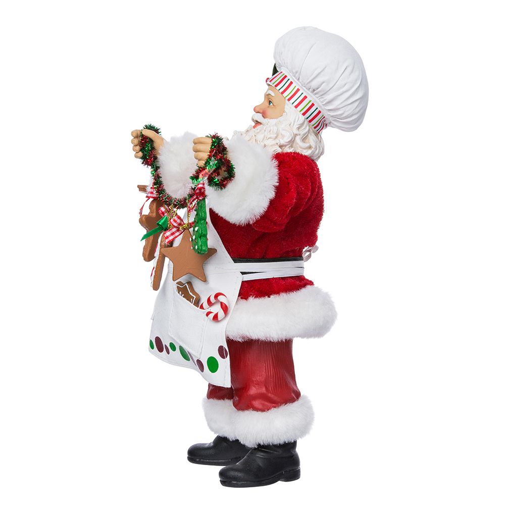 Kurt Adler Fabricha "A Christmas Chef" Santa