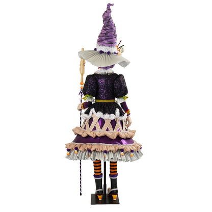 Katherine's Collection 2022 Sweetie Pie Witch Life Size Doll, 66" Polyester