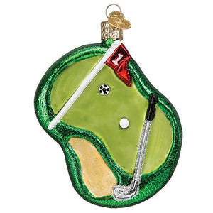 Old World Christmas Putting Green Ornament