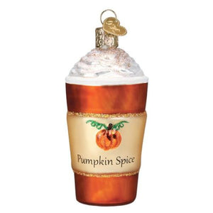 Old World Christmas Pumpkin Spice Latte Ornament