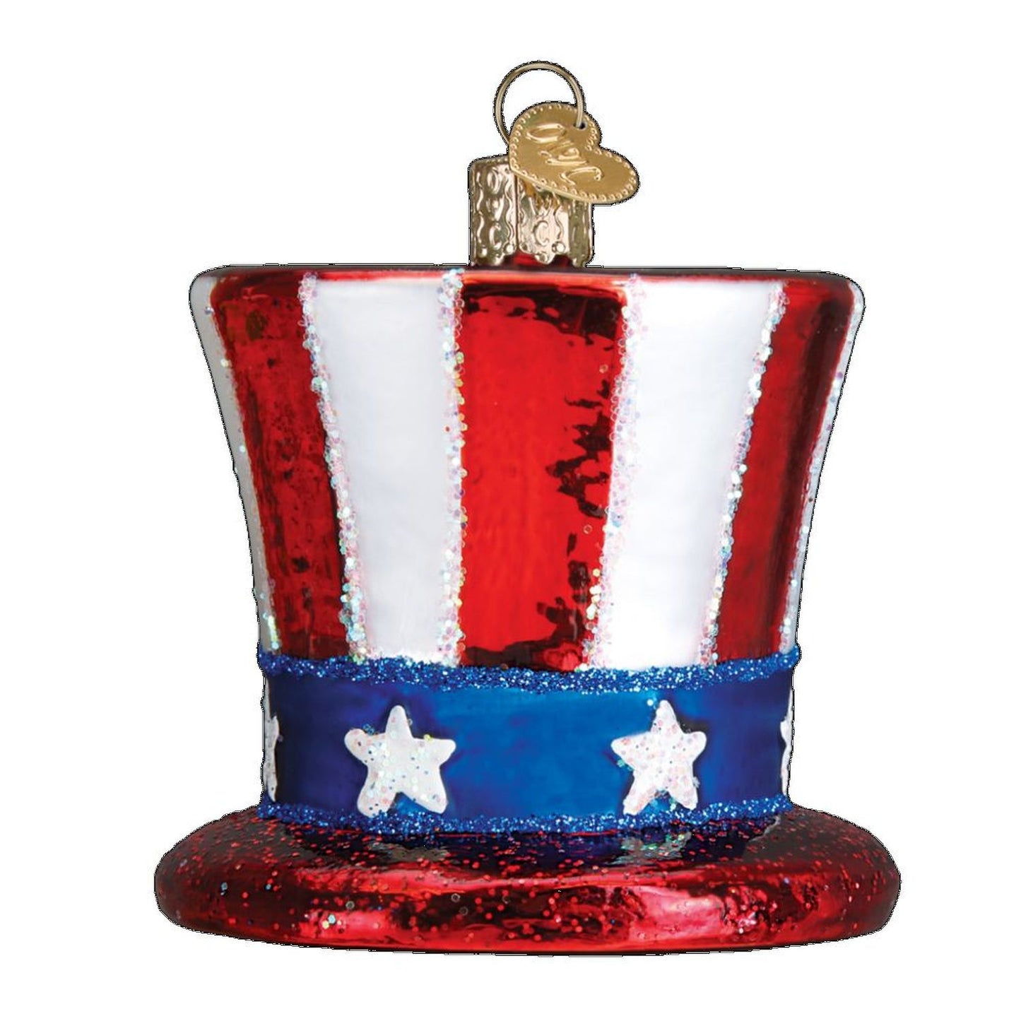 Old World Christmas Uncle Sam'S Hat Ornament