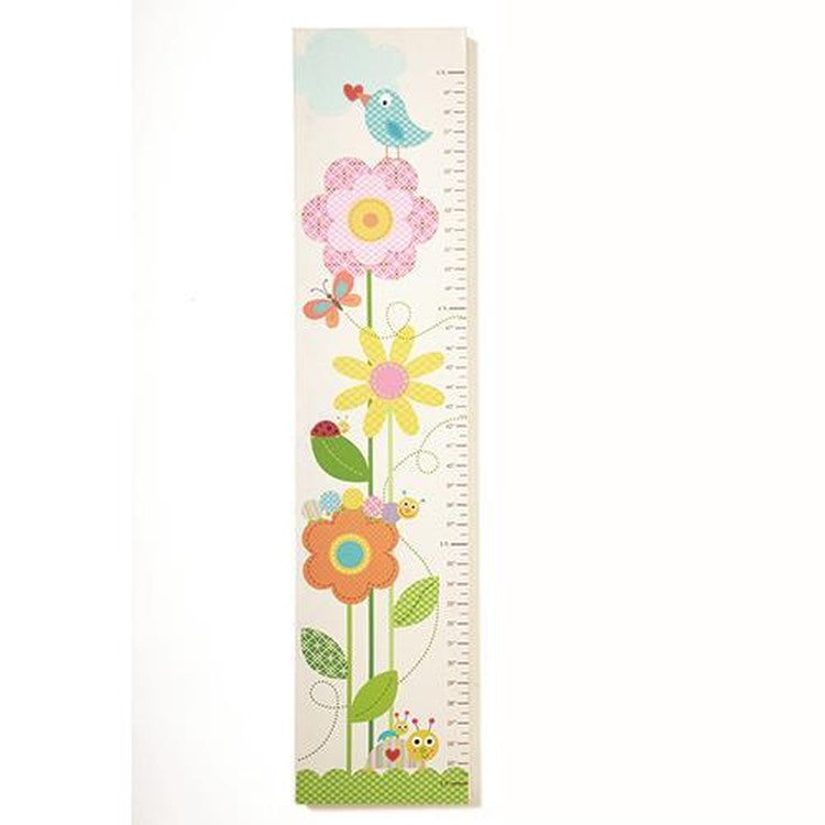 Two's Company Happi Growth Chart/ Flower Design, 38.5"x8.5".