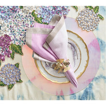 Load image into Gallery viewer, Kim Seybert Hydrangea Table Runner in Multicolor, Plastic, 15&quot; x 38.5&quot;