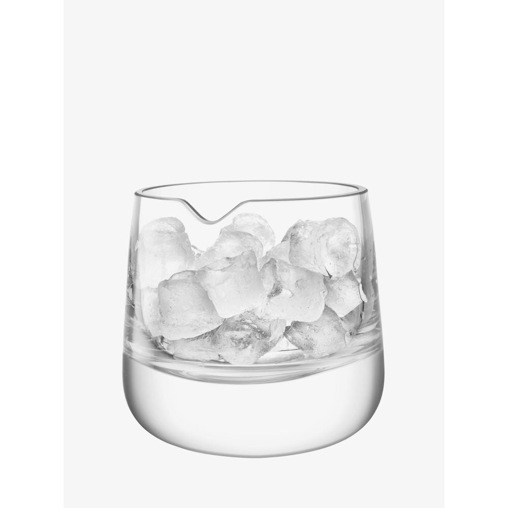 LSA International Bar Culture Ice Bucket, H6 inches, Clear, Glass