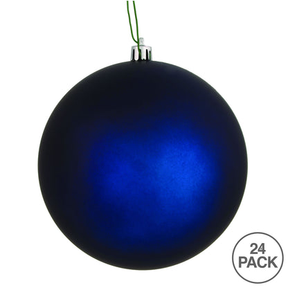 Vickerman 2.4" Midnt Blue Matte Ball Uv, 24/Bag