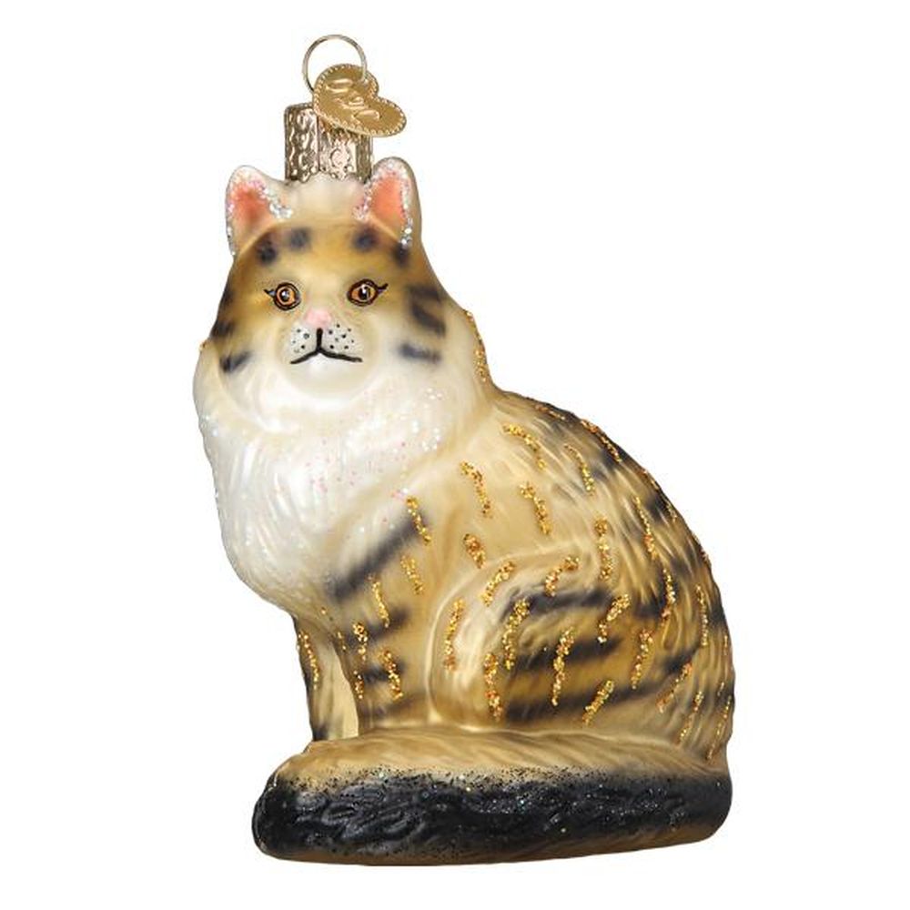 Old World Christmas Maine Coon Cat Ornament