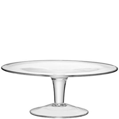LSA International Serve Cakestand 12.25 inches/H5.5 inches, Clear
