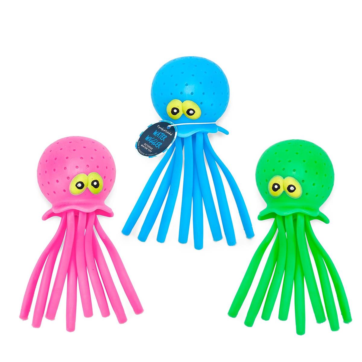Two's Company Refill For Splish Splash 18-Pieces Octopus Water Toy in 3 Colors