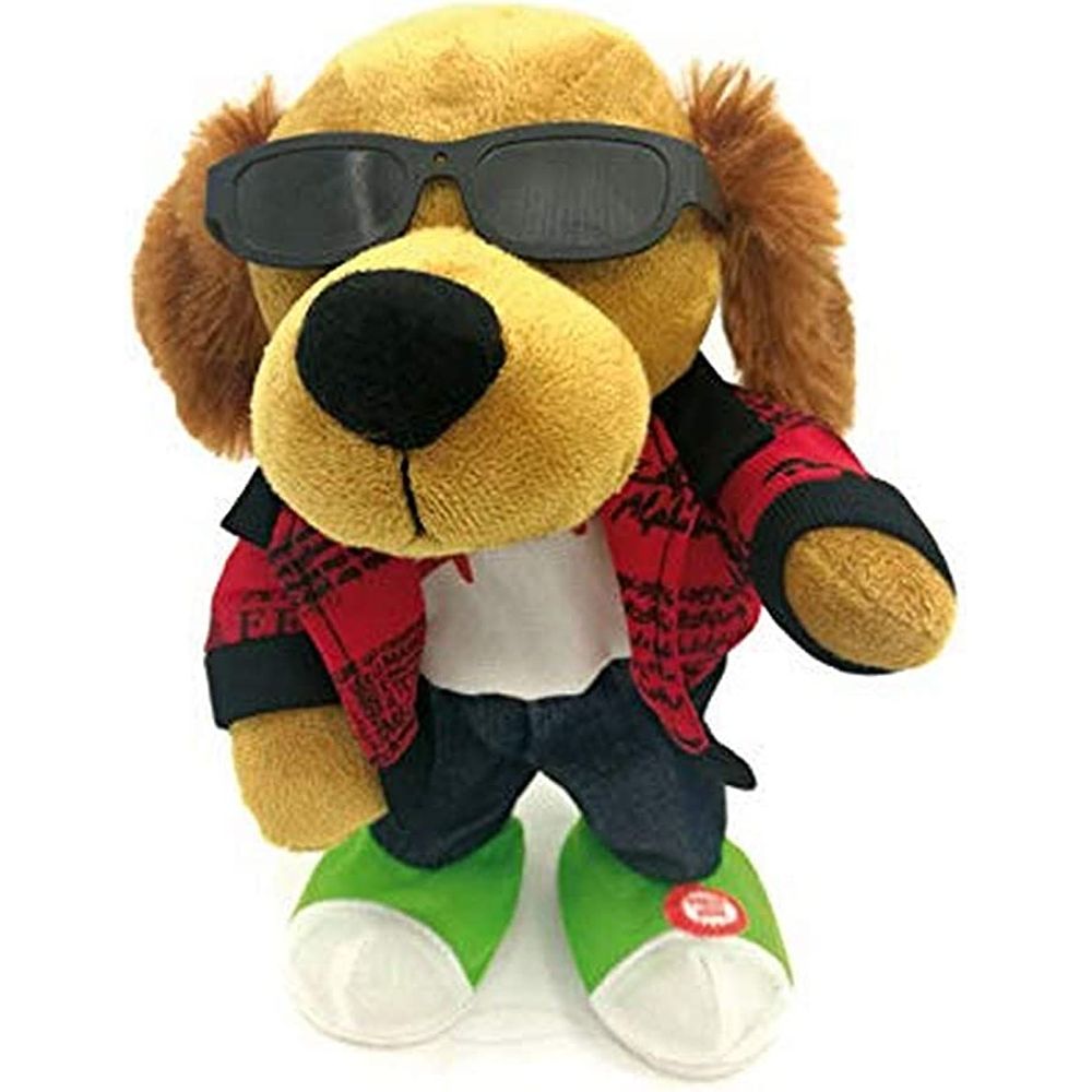 Musicbox Kingdom 11" Dog With Sunglasses Dance And Sings