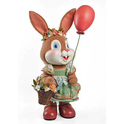 Katherine's Collection Blooms & Blessings 2022 Blossom The Bunny Brown Resin