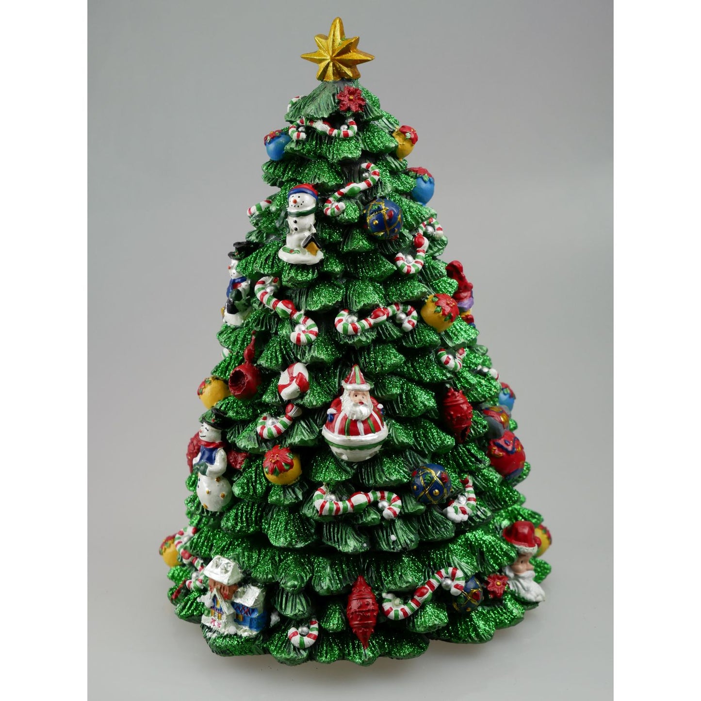 Musicbox Kingdom 9" The Christmas Tree Turns To The Melody “O Christmas Tree”