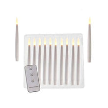 Load image into Gallery viewer, Kurt Adler 6&quot; 10-Piece Battery-Operated Floating Candle String Ornament, White