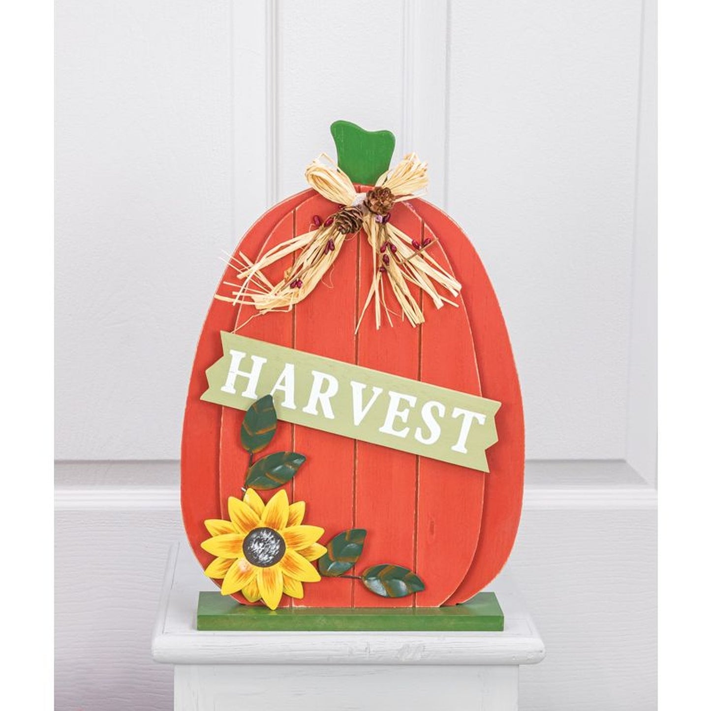 Hanna's Handiworks Harvest Sunflower Pumpkin Tabletop