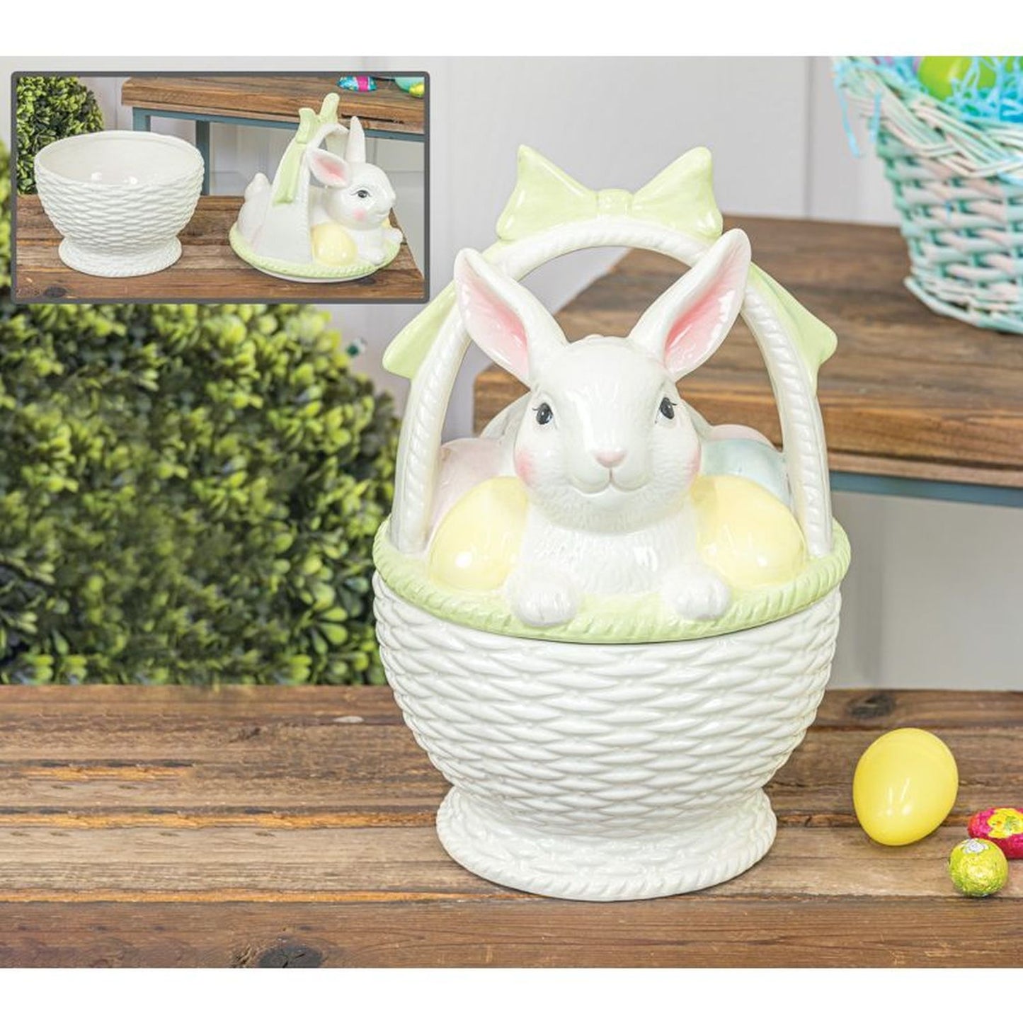 Hanna's Handiworks Easter Bunny Candy Basket..