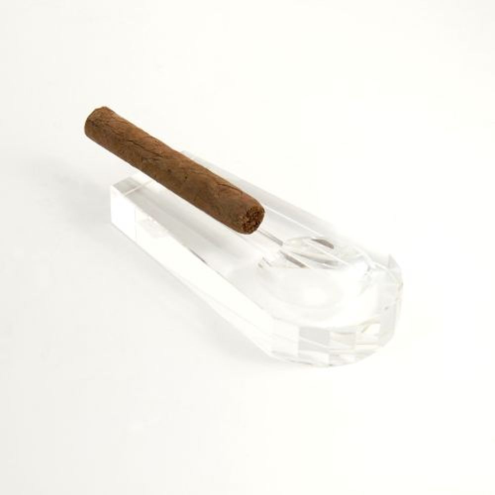 Bey Berk Crystal Single Cigar Ashtray