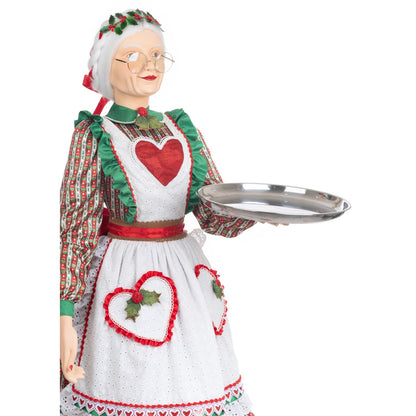 Katherine's Collection Seasoned Greetings Mama Maple Server, 58 Inches, Green/White