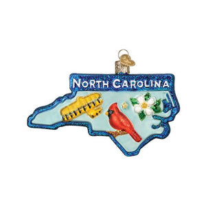 Old World Christmas State Of North Carolina Ornament