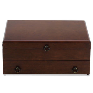 Reed And Barton Bristol Cherry/Brown Flatware Chest